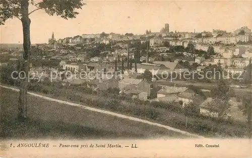 AK / Ansichtskarte Angouleme Panorama pris de Saint Martin Kat. Angouleme