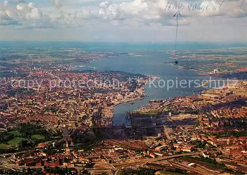 AK / Ansichtskarte Kiel Landeshauptstadt Fliegeraufnahme Kat. Kiel