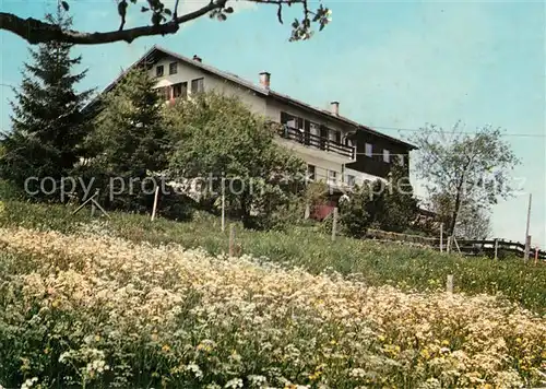 AK / Ansichtskarte Niedersonthofen Jugendberghaus Blumenwiese Kat. Waltenhofen