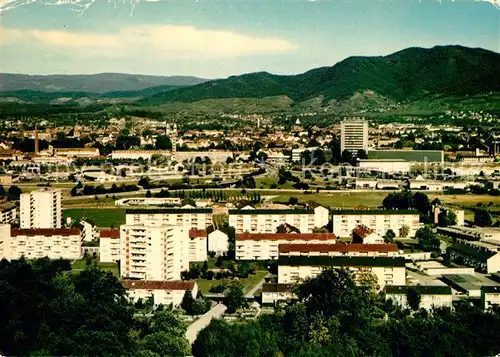 AK / Ansichtskarte Offenburg mit OT Albersboesch Fliegeraufnahme Kat. Offenburg