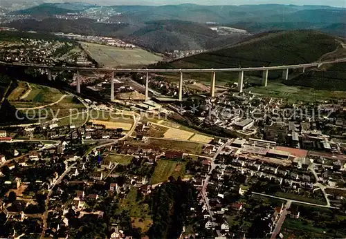 AK / Ansichtskarte Eiserfeld Fliegeraufnahme Siegtal Bruecke Kat. Siegen