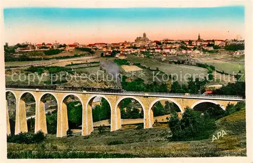 AK / Ansichtskarte Rodez Vue panoramique et viaduc Kat. Rodez