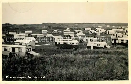 AK / Ansichtskarte Ameland Kampeerwagens Kat. Niederlande