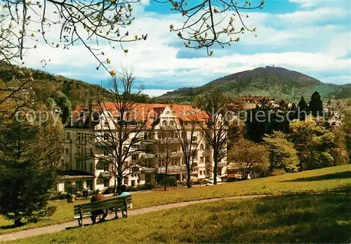 AK / Ansichtskarte Baden Baden Klink Dr Franz Dengler Kat. Baden Baden