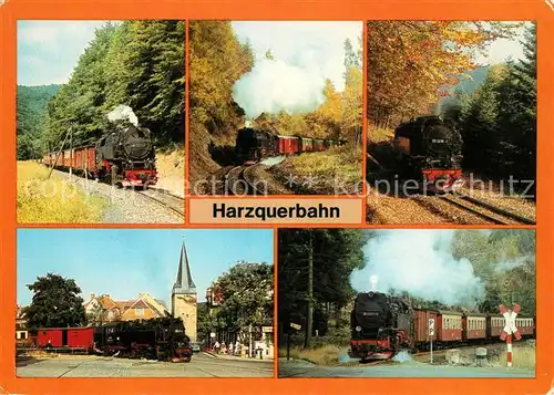 Lokomotive Harzquerbahn  Kat. Eisenbahn