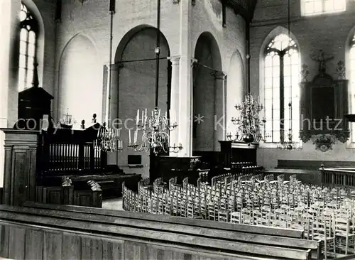 Maasluis Grote Kerk Bestuhlung Kat. Niederlande