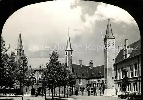 Middelburg Zeeland Abdij Kat. Middelburg