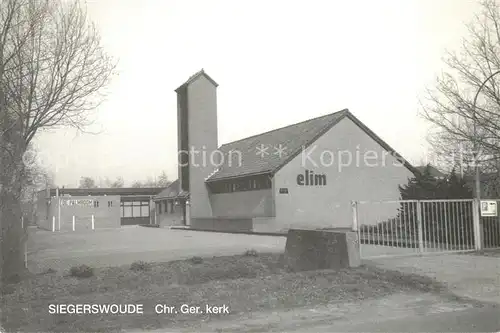 AK / Ansichtskarte Friesland Niederlande Siegerswoude Kerk Kat. Region