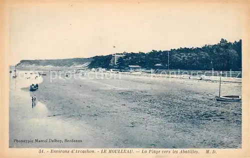 AK / Ansichtskarte Le Moulleau La Plage vers les Abatilles Kat. La Teste de Buch