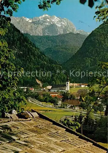 AK / Ansichtskarte Inzell Panorama Blick zur Reiteralpe Berchtesgadener Alpen Kat. Inzell