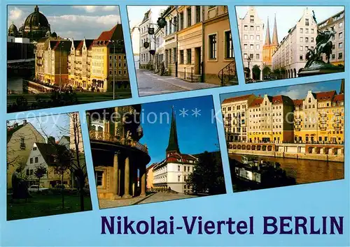 AK / Ansichtskarte Berlin Historisches Nikolaiviertel Kat. Berlin