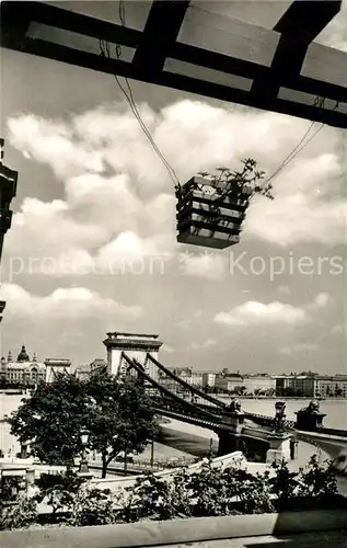 AK / Ansichtskarte Budapest Lanchid Kat. Budapest