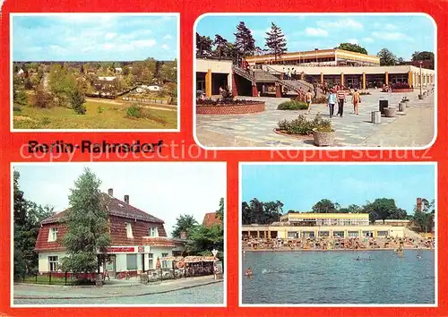 AK / Ansichtskarte Rahnsdorf Berlin Strandbad Mueggel Cafe Kat. Berlin