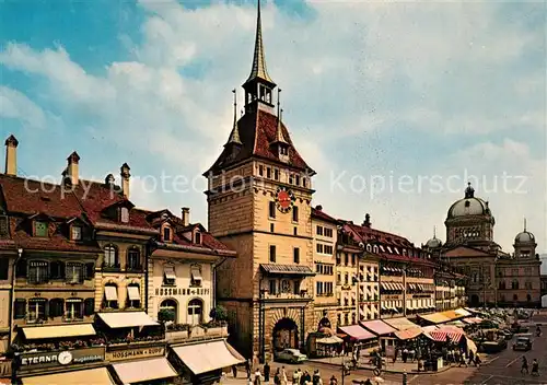 AK / Ansichtskarte Bern BE Baerenplatz Kaefigturm Kat. Bern