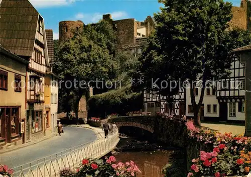 AK / Ansichtskarte Bad Muenstereifel Entenmarkt Burg Kat. Bad Muenstereifel