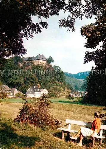 AK / Ansichtskarte Bilstein Sauerland Jugendherberge Burg 