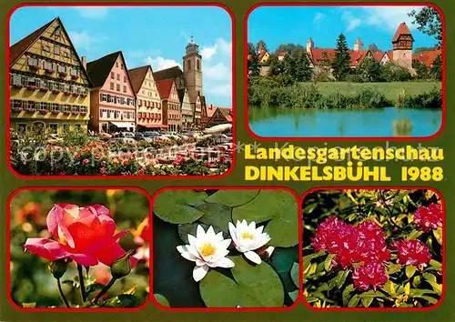 AK / Ansichtskarte Dinkelsbuehl Landesgartenschau Kat. Dinkelsbuehl