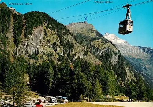 AK / Ansichtskarte Seilbahn Ankogel Mallnitz  Kat. Bahnen