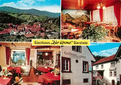 AK / Ansichtskarte Darstein Pfalz Gasthaus Krone Kat. Darstein