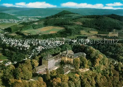 AK / Ansichtskarte Laasphe Fliegeraufnahme Schloss Wittgenstein Kat. Bad Laasphe