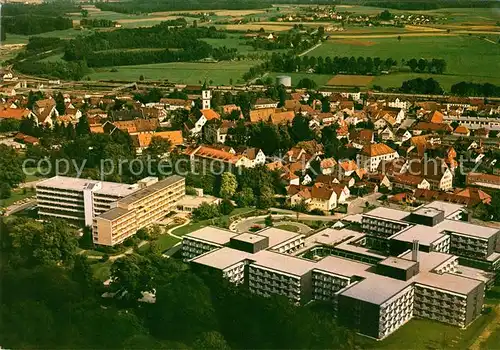 Aulendorf Fliegeraufnahme Schussental Klinik Kat. Aulendorf