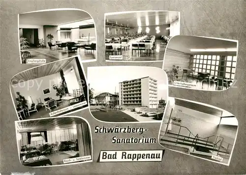 Bad Rappenau Schwaerzberg Sanatorium Baederabgabe Kat. Bad Rappenau