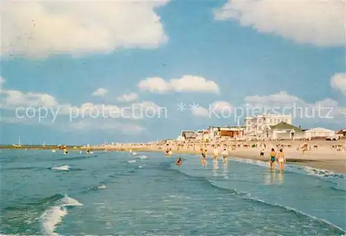 Norderney Nordseebad Strand Kat. Norderney