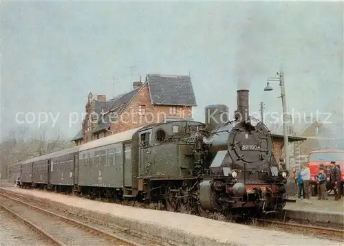 AK / Ansichtskarte Lokomotive Gueterzuglokomotive 89 1004 Kat. Eisenbahn