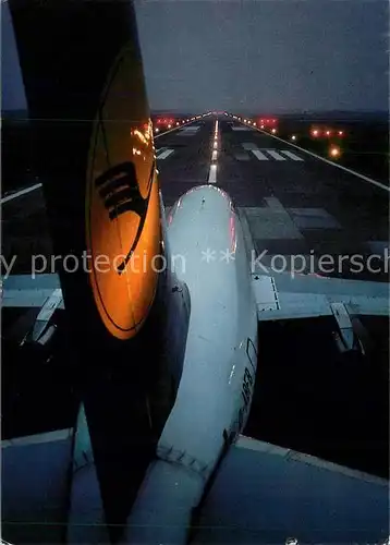 AK / Ansichtskarte Lufthansa  Kat. Flug