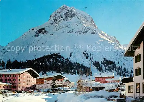 AK / Ansichtskarte Lech Vorarlberg Omeshorn Winterlandschaft Kat. Lech