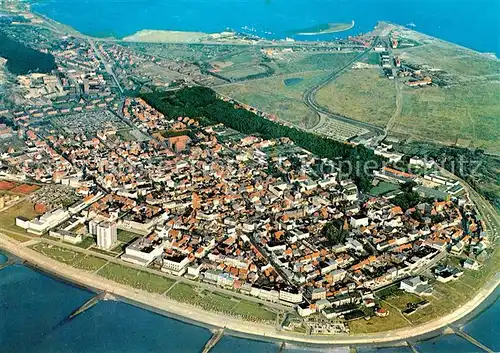 AK / Ansichtskarte Norderney Nordseebad Fliegeraufnahme Kat. Norderney