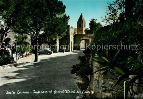 AK / Ansichtskarte Sestri Levante Grand Hotel dei Castelli Kat. Sestri Levante