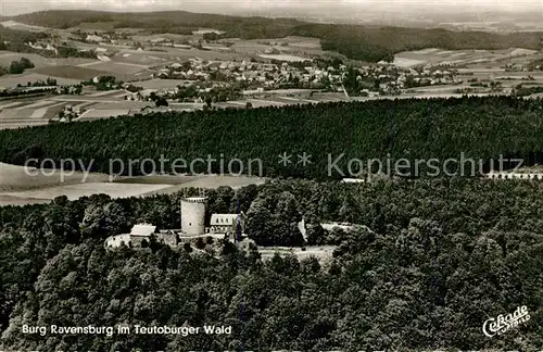 AK / Ansichtskarte Burg Ravensburg Teutoburger Wald Fliegeraufnahme Kat. Borgholzhausen