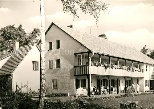 AK / Ansichtskarte Dolgenbrodt FDGB Erholungsheim Erich Gentsch Handabzug Kat. Heidesee