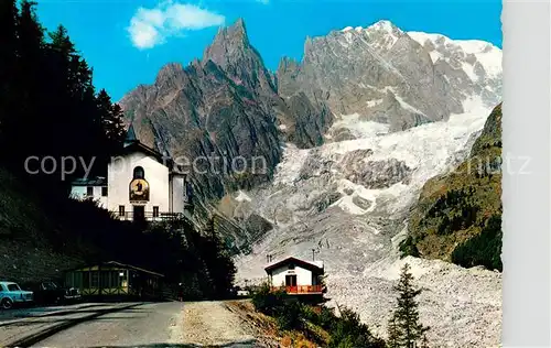 AK / Ansichtskarte Courmayeur Aosta Aostatal Santuario Kat. Aosta