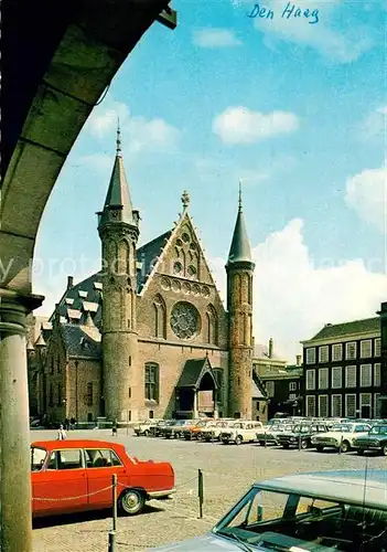 AK / Ansichtskarte s Gravenhage Ridderzaal Binnenhof