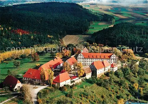 AK / Ansichtskarte Sulz Neckar Berneuchener Haus Kloster Kirchberg Fliegeraufnahme Kat. Sulz am Neckar