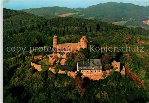 AK / Ansichtskarte Auerbach Bergstrasse Schloss Auerbach Fliegeraufnahme  Kat. Bensheim