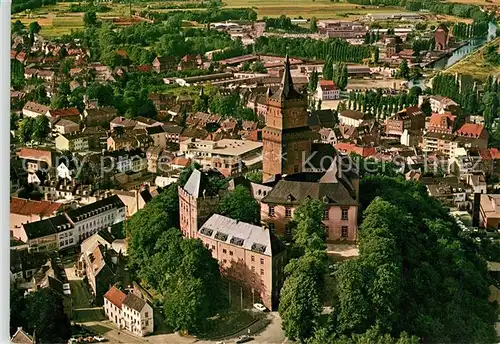 AK / Ansichtskarte Kleve Schwanenburg Fliegeraufnahme  Kat. Kleve