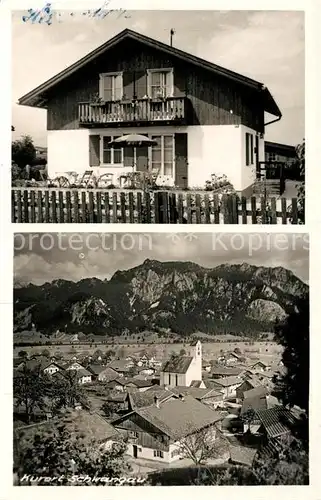 AK / Ansichtskarte Schwangau Kurort Wohnhaus Kat. Schwangau