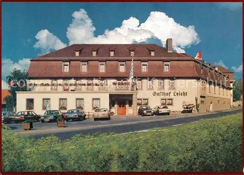 AK / Ansichtskarte Biebelried Hotel Gasthof Leicht Kat. Biebelried