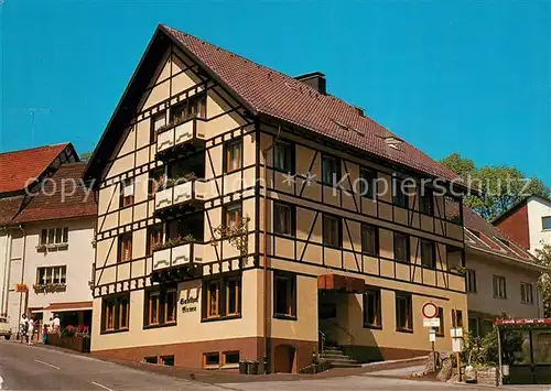 AK / Ansichtskarte Stuehlingen Gasthof Hotel Krone Kat. Stuehlingen