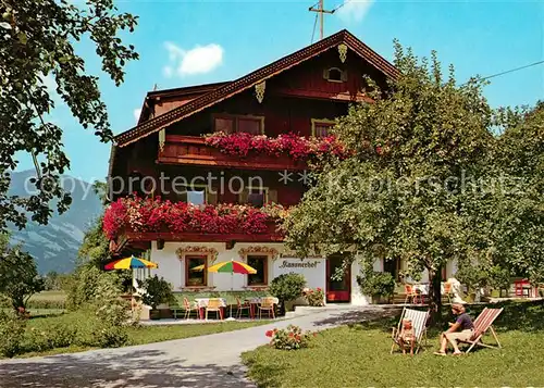 AK / Ansichtskarte Mayrhofen Zillertal Landhaus Eberharter Kassnerhof Liegewiese Kat. Mayrhofen