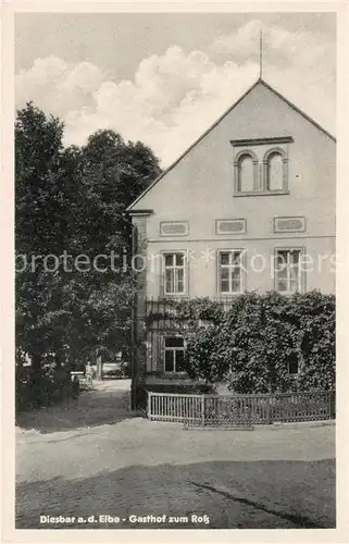 AK / Ansichtskarte Diesbar Seusslitz Gasthaus zum Ross Kat. Nuenchritz