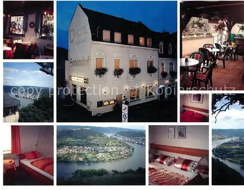 AK / Ansichtskarte Boppard Rhein Hotel Restaurant Sonnenhof Kat. Boppard