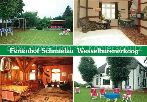 AK / Ansichtskarte Wesselburenerkoog Ferienhof Schmielau Kat. Wesselburenerkoog