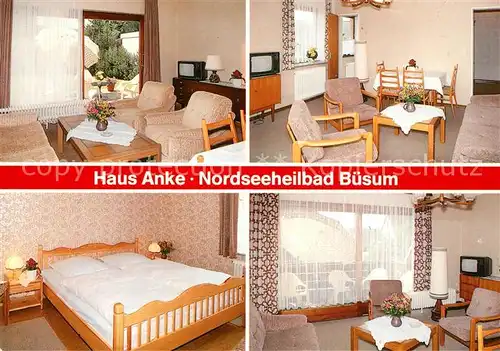 AK / Ansichtskarte Buesum Nordseebad Haus Anke Kat. Buesum