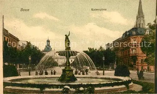 AK / Ansichtskarte Bonn Rhein Kaiserplatz Kat. Bonn