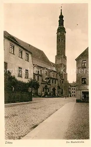 AK / Ansichtskarte Zittau Die Klosterkirche Kat. Zittau