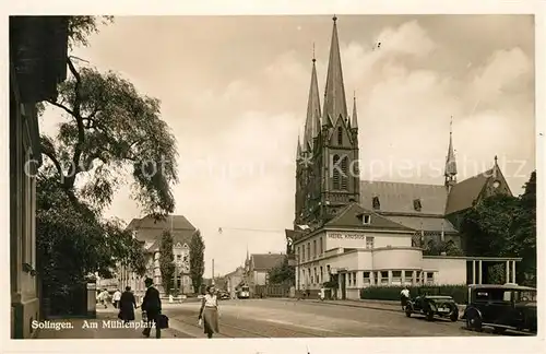 AK / Ansichtskarte Solingen Am Muehlenplatz Kat. Solingen